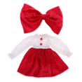thumbnail image 2 of Premium y Pinza de cabellero para Juguetes de rojo Sunnimix Vestido de Muñeca y Tocado, 2 of 8
