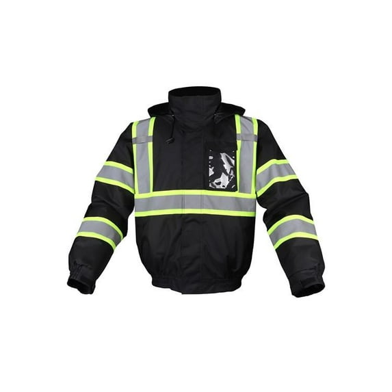 GSS Enhanced Visibility Waterproof Quilt-Lined Bomber Jacket