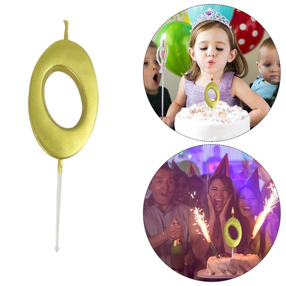 Birthday Number Candle 3D Shape Birthday Candle Decoration Birthday Cake Candle