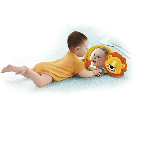 fisher price lion mirror