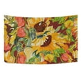 thumbnail image 4 of MYPOP Autumn Sunflower Tapestry Wall Hanging Decoration Home Decor Living Room Dorm 60x51 inches, 4 of 4