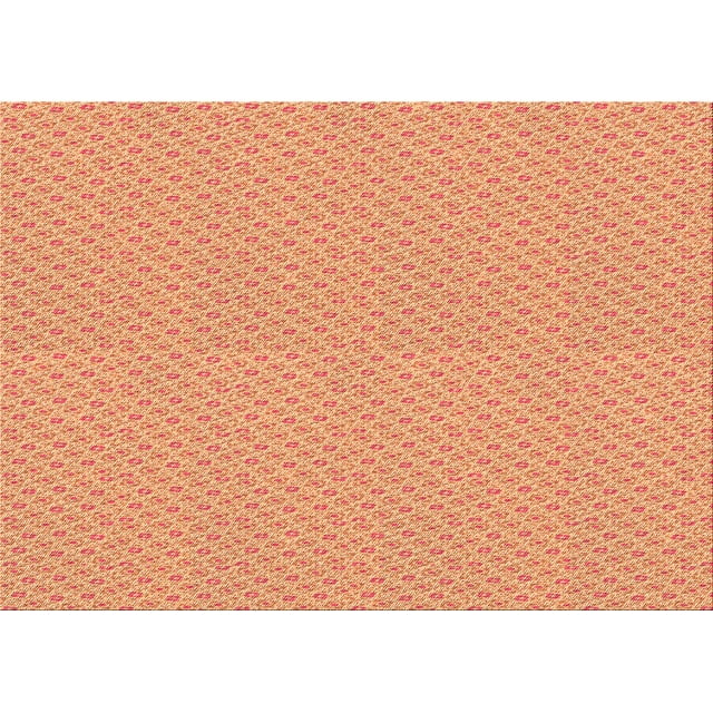 Ahgly Company Machine Washable Indoor Rectangle Transitional Yellow Orange Area Rugs, 2' x 5'