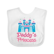 Inktastic Princess (Daddy's) Girls Baby Bib