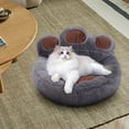 thumbnail image 4 of Antqov Pandas's Paw Cat Nests Autumns & Winter Warm Nests Kennel Round Cat Dog Bed Mat Sleeping Kittens Bed for Home, Living Room, Bedroom Use Supplies, 4 of 5