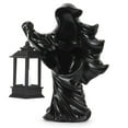 thumbnail image 4 of Gustave Halloween Hell Messenger Lantern Faceless Witch Resin Sculpture with LED Lantern Scary Ghost Statue Candle Light for Home Party Decoration "Black", 4 of 9