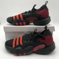 thumbnail image 3 of Ad-id-as Trae Young 2 Men's Size 8.5 Hawks Black Better Scarlet HQ0986, 3 of 6