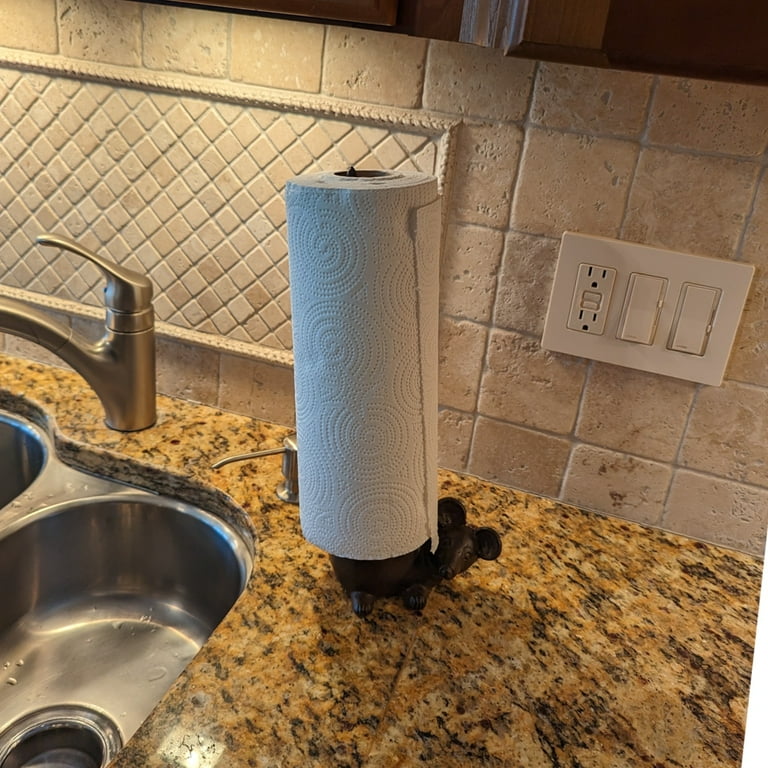 Mouse Bathroom TP Toilet Tissue Roll Holder Kitchen Paper Towel Stand Home Decor Mouse Bathroom TP Toilet Tissue Roll Holder Kitchen Paper Towel Stand Home Decor