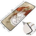 thumbnail image 2 of SKYSONIC 2X6 Feet Christmas Vintage Red Birds Runner Rug with Rubber Backing, Xmas Flower Non Slip Entryway Rug Runner Washable Soft Area Rug Carpet for Hallway Bedroom Kitchen Decor, 2 of 6