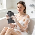 thumbnail image 4 of Btomtd Stretchy Stretchable Frosted Bath Towel Nylon Back Exfoliating Cloth Household Bath Towel, 4 of 7