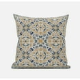 thumbnail image 6 of Jahan Paisley Throw Pillow with Removable Cover in Muted Green Peach 18x18, 6 of 6