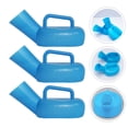 thumbnail image 2 of EeaseCA 3Pcs Portable Plastic Male Urinal Bottles Practical Patient Urinals (Blue), 2 of 8