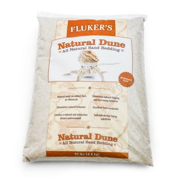 Fluker's Natural Dune - All Natural Sand Bedding for Reptiles, 10 lbs