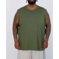 thumbnail image 2 of Real Essentials 3 & 5 Pack: Men's Dry-Fit Active Muscle Tank Top - Standard and Big & Tall Sizes (S-5XLT), 2 of 6