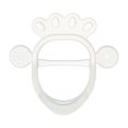 thumbnail image 2 of Anillo de dentición Nano Silver para bebé, juego de mordedor de silicona, anillos de dentición suaves sin, estimulan el crecimiento de encías y dientes, para niños y niñas Rojo Verde, 2 of 4