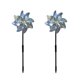 thumbnail image 2 of Bewildely 10 Uds. Repelente de plagas reflectante para molino de viento, dispositivo para asustar a animales pequeños para jardín, decoración de Jardín y Patio Bewildely HA005803-00, 2 of 6