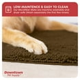 thumbnail image 6 of My Doggy Place Dog Mat for Muddy Paws, Washable Dog Dog Mat, Brown, 6 of 8
