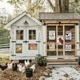 thumbnail image 4 of Chicken Coop Signs Warning Do Not Make The Chickens Angry Tin Sign Funny Outdoor Metal Chicken Signs Chicken Farm Sign Wall Decor Gifts 8x12 Inch, 4 of 5