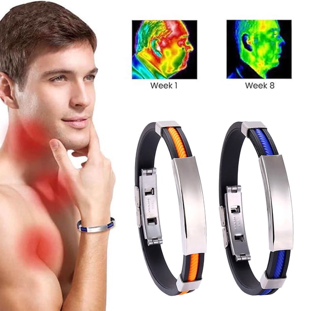 2PC Titanium Bracelet Titanium Bracelet , Titanium Bracelet, Bracelet For Men An Women