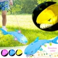thumbnail image 3 of MesaSe Electric Walking Singing Musical Light Up Shark Toy With Leash Kids Interactive Toy Christmas Toy Gift Random Color, 3 of 5