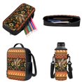 thumbnail image 3 of ZUXONGSY Aztec Hummingbird Sunflower Print Backpack Set for Girls Boys, Lightweight Kids Schoolbag Bookbags 4 In 1 School Bags with Lunch Box Pencil Case and Water Bottle Holder, 3 of 6