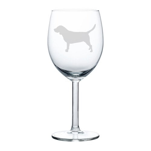Wine Glass Goblet Beagle 10 Oz Walmart Com Walmart Com