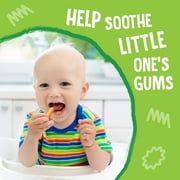(4 pack) Earths Best Organic Teething Crunchy Sticks Garden Veggie Puffed Baby Snack, 0.56 oz Bag