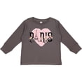thumbnail image 3 of Inktastic Paris Pink Heart Eiffel Tower with Flowers Boys or Girls Long Sleeve Toddler T-Shirt, 3 of 5