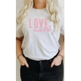 thumbnail image 2 of Love More Heart Graphic Tee T-Shirt, 2 of 9
