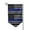 Sharp Corner, variant on Distressed Police Style Flag Double Sided Garden Flag for Indoor Outdoor Decorations 12.5 * 18 Inches Sharp Corner