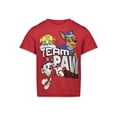 thumbnail image 2 of Paw Patrol Chase Marshall Rubble Little Boys 2 Pack T-Shirts Toddler to Big Kid, 2 of 5