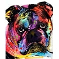 thumbnail image 2 of Dean Russo Collection 12x14 White Modern Wood Framed Museum Art Print Titled - Bulldog, 2 of 4