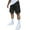 Black, variant on Men's Casual Cargo Shorts, American Style 5-Pocket Design, Versatile Work Shorts for Daily Outdoor and Hiking Navy 3XL