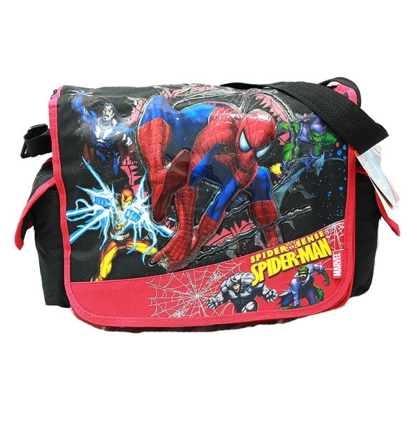 spiderman messenger bag