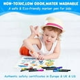 thumbnail image 4 of Magnetic Whiteboard Markers - 12 Count Colorful Fine Tip Dry Erase Markers --, 4 of 4