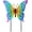 Butterfly - Green, variant on GreaterGood Fluttering Friends Silhouette Garden Stake