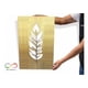 thumbnail image 5 of Set de 3 Cuadros decorativos Modernos Ideas Creativas Plumas Oro, 5 of 7