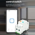 thumbnail image 3 of Disyuntor inteligente WIFI 1P Interruptor de riel DIN Control de aplicación Ewelink Compatible con TOMSHOO Disyuntor, 3 of 7