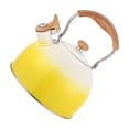 thumbnail image 3 of Decodeary Bouilloire d'Eau en Acier Inoxydable avec Poignée Bouilloire de Camping Durable pour Multi-Services Thé et Café pour Cuisinière Jaune 19x23 cm, 3 of 6