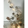 thumbnail image 3 of Perfect Holiday 20 LED Glitter Snowflake Copper Fairy Lights - Battery Operated, Warm White for Christmas, Holiday Décor, 3 of 5