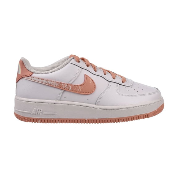 Nike Air Force 1 LV8 (GS) Big Kids' Shoes White-Light Madder Root dm0985-100