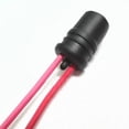 thumbnail image 4 of Michigan Motorsports Universal T10 194 Bulb Rubber Socket Pigtail, 4 of 4