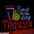 thumbnail image 3 of Glowneon Soup Of The Day Tequila Neon Sign, Tequila Cocktail Led Sign, 3 of 5