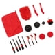 thumbnail image 3 of Kit de herramientas de limpieza de automóviles, 18 piezas, kit de cepillos de limpieza de automóviles, cepillo de limpieza de detalles de automóviles, diseño de última generación, 3 of 9