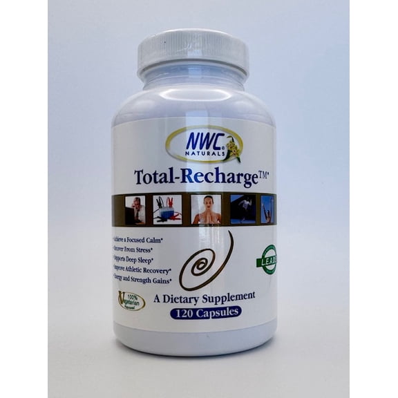 NWC Naturals Total-Recharge Stress Relief, 120 Count