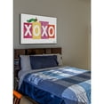 thumbnail image 3 of MARMONT HILL  - Handmade The Very Hungry Caterpillar Love XOXO Pose Canvas Print 45 X 30, 3 of 4