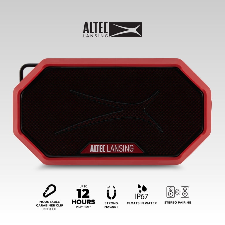 Altec Lansing HydraMini 2.0 Portable Bluetooth Speaker photo 2