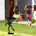 thumbnail image 5 of TIMIFIS Gothic Decor Dfdfd Skeleton Ground Insertion Creative Acrylic Dancing Skeleton Garden Stake A Halloween Party DecorationsFall, 5 of 5