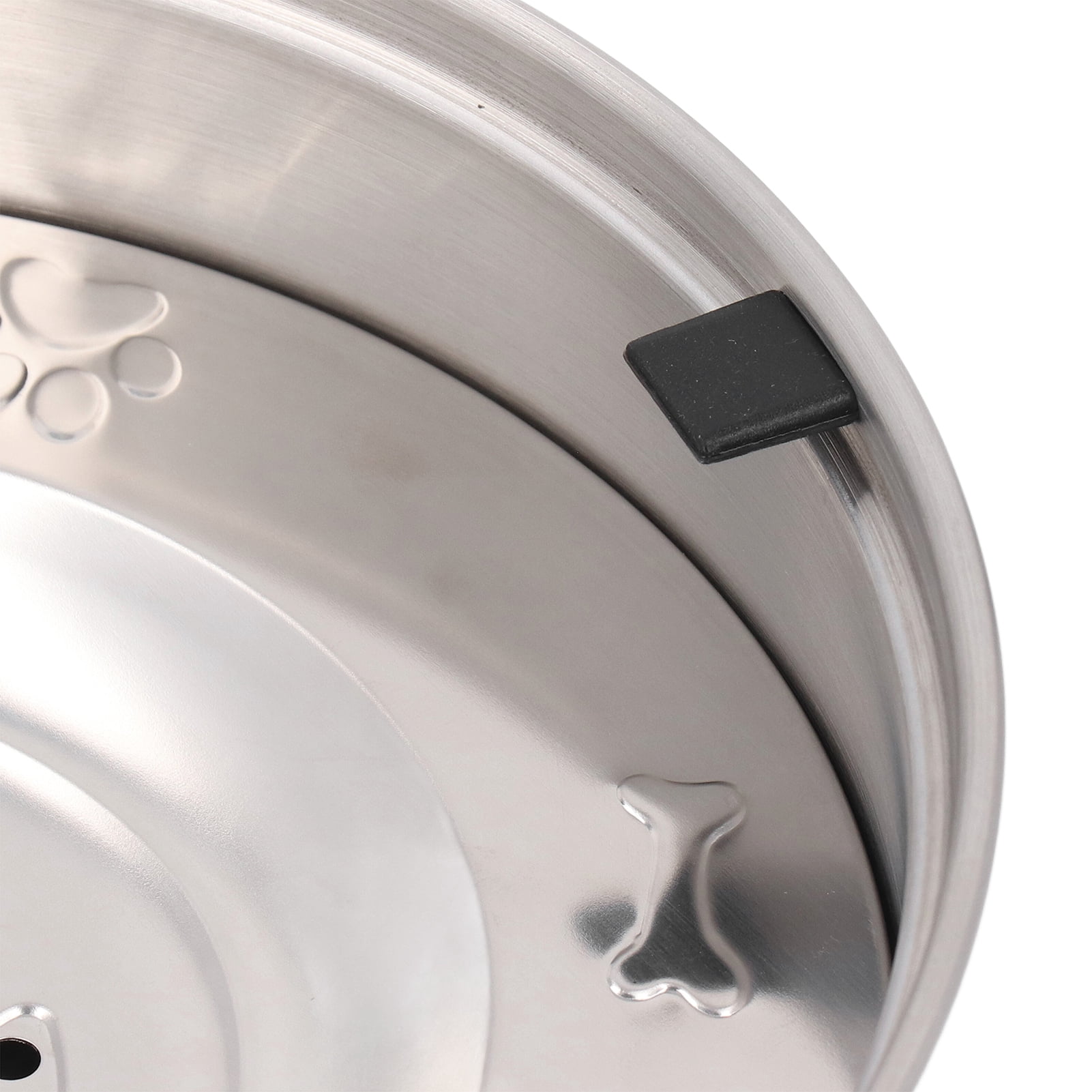 NFTIGB Dog Water Bowl Dispenser 304 Stainless Steel Spill Proof 3L Large Capacity Slow Drinking Pet Bowl, 8.78 inches / 22.3 cm