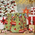 thumbnail image 4 of Fuzoiu Cartoon Fire Truck Print Christmas Gift Bag,Burlap Gift Bag with Drawstring Closure & Hang Tag,Perfect for Holidays, Birthdays, and Special Occasions-Small, 4 of 6