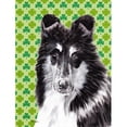 thumbnail image 1 of Collier Noir et Blanc Porte-Bonheur St. Patricks Day Flag, 1 of 1